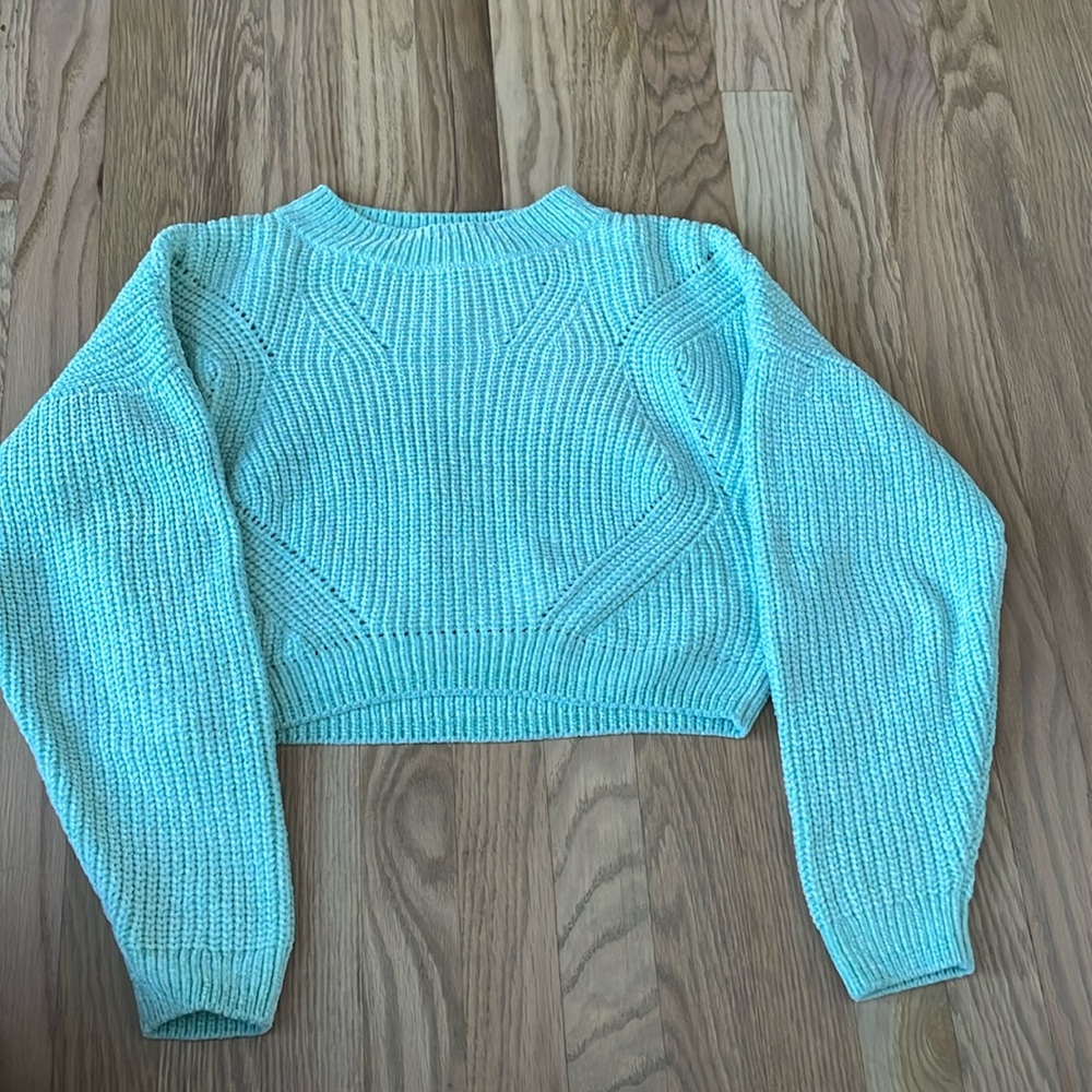 H&M Soft Teal Sweater
